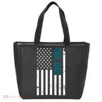 Girl Dad American Flag Tote Bag thumb 0