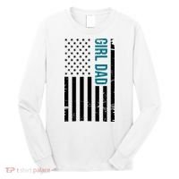 Girl Dad American Flag Long Sleeve Shirt thumb 0