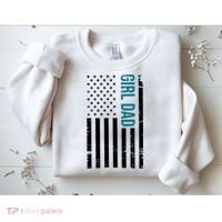 Girl Dad American Flag Sweatshirt thumb 2