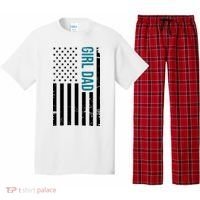 Girl Dad American Flag Pajama Set thumb 0