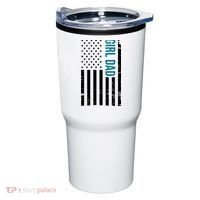 Girl Dad American Flag Tumbler thumb 0