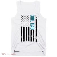 Girl Dad American Flag Tank Top thumb 0