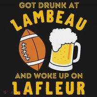 Got Drunk At Lambeau And Woke Up On Lafleur Fans Doggie Tank thumb 4