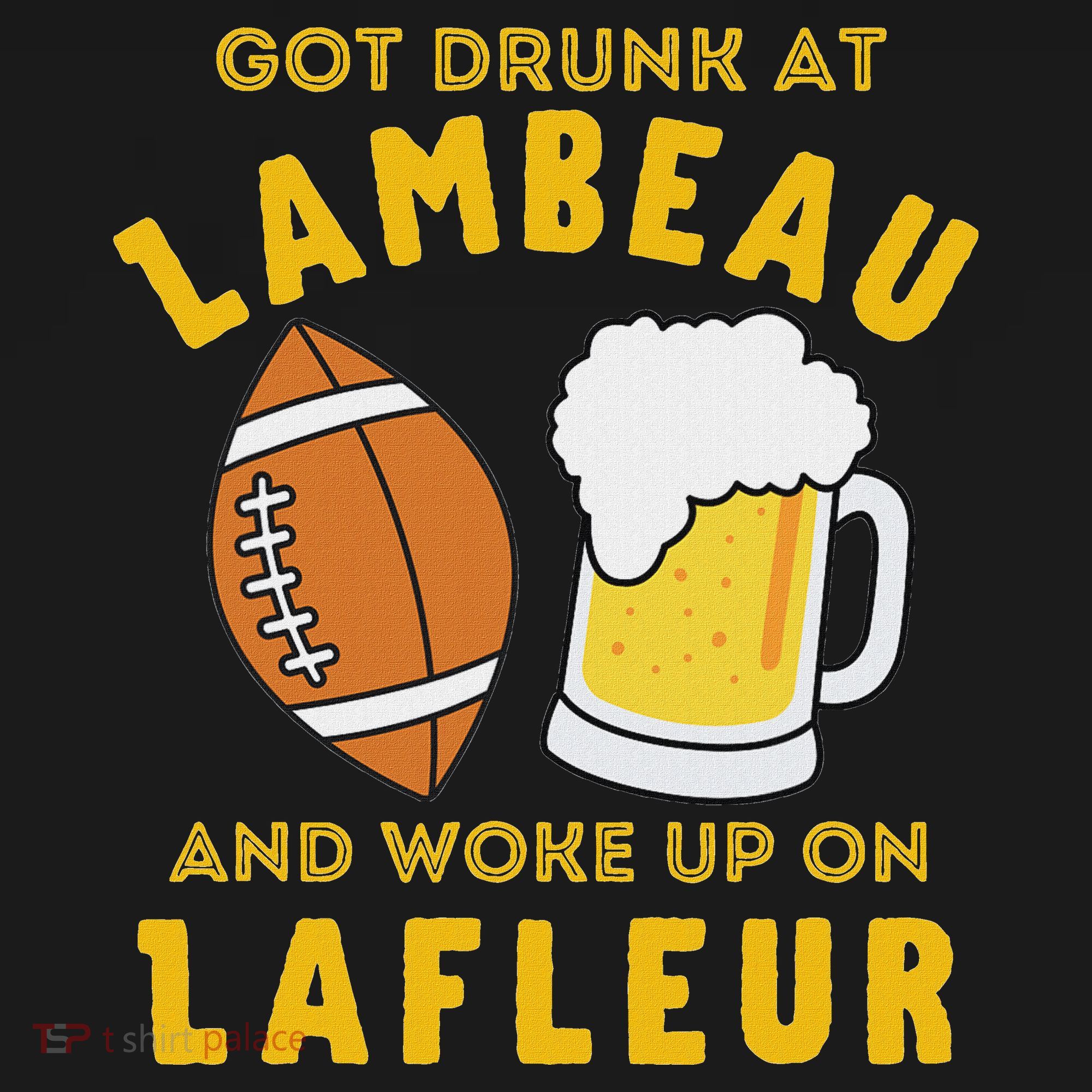 Got Drunk At Lambeau And Woke Up On Lafleur Fans Ornament