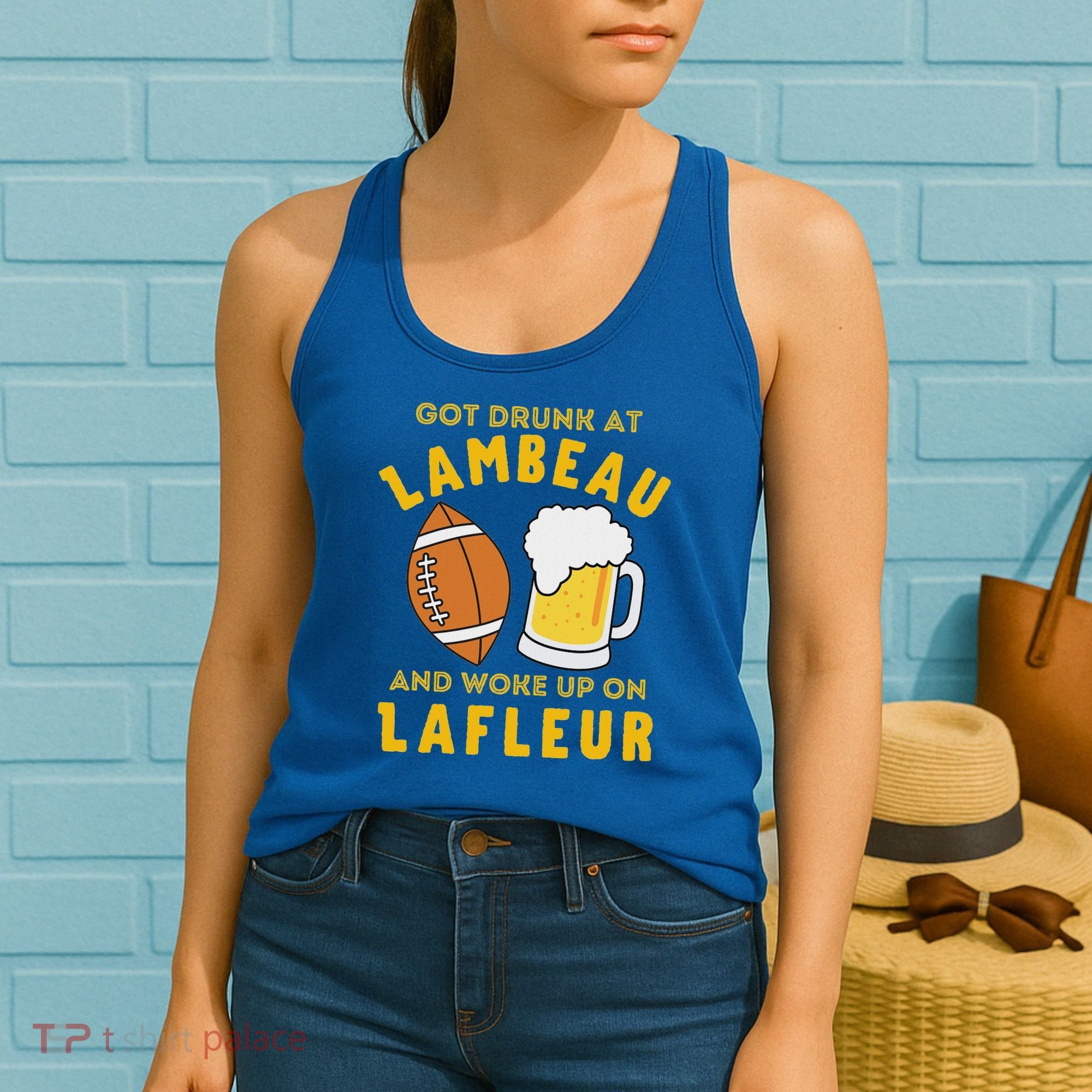 Got Drunk At Lambeau And Woke Up On Lafleur Fans Women's Tank Top