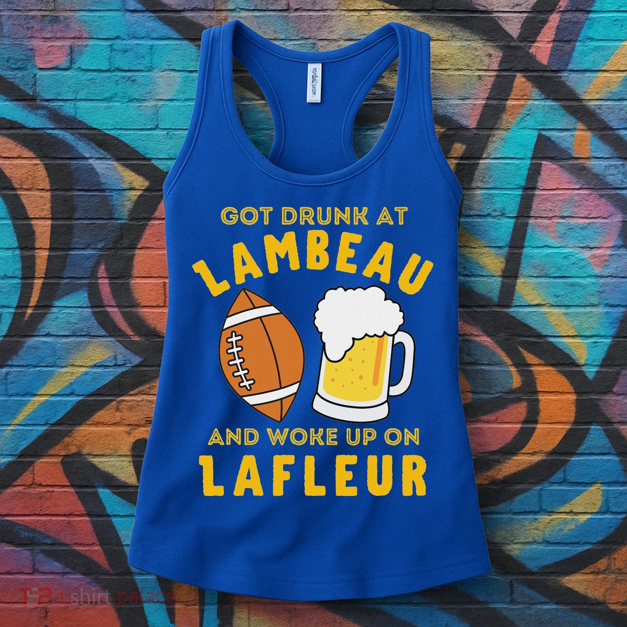 Got Drunk At Lambeau And Woke Up On Lafleur Fans Women's Tank Top