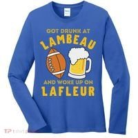 Got Drunk At Lambeau And Woke Up On Lafleur Fans Women's Long Sleeve Shirt thumb 0