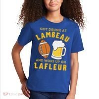 Got Drunk At Lambeau And Woke Up On Lafleur Fans Kids T-Shirt thumb 2
