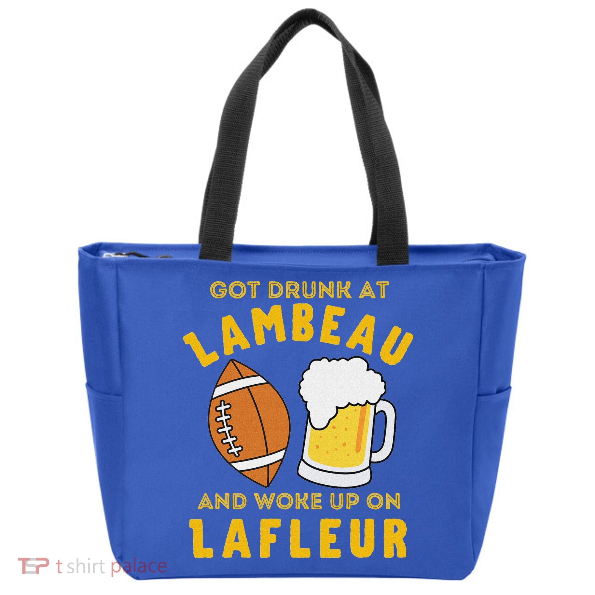 Got Drunk At Lambeau And Woke Up On Lafleur Fans Tote Bag