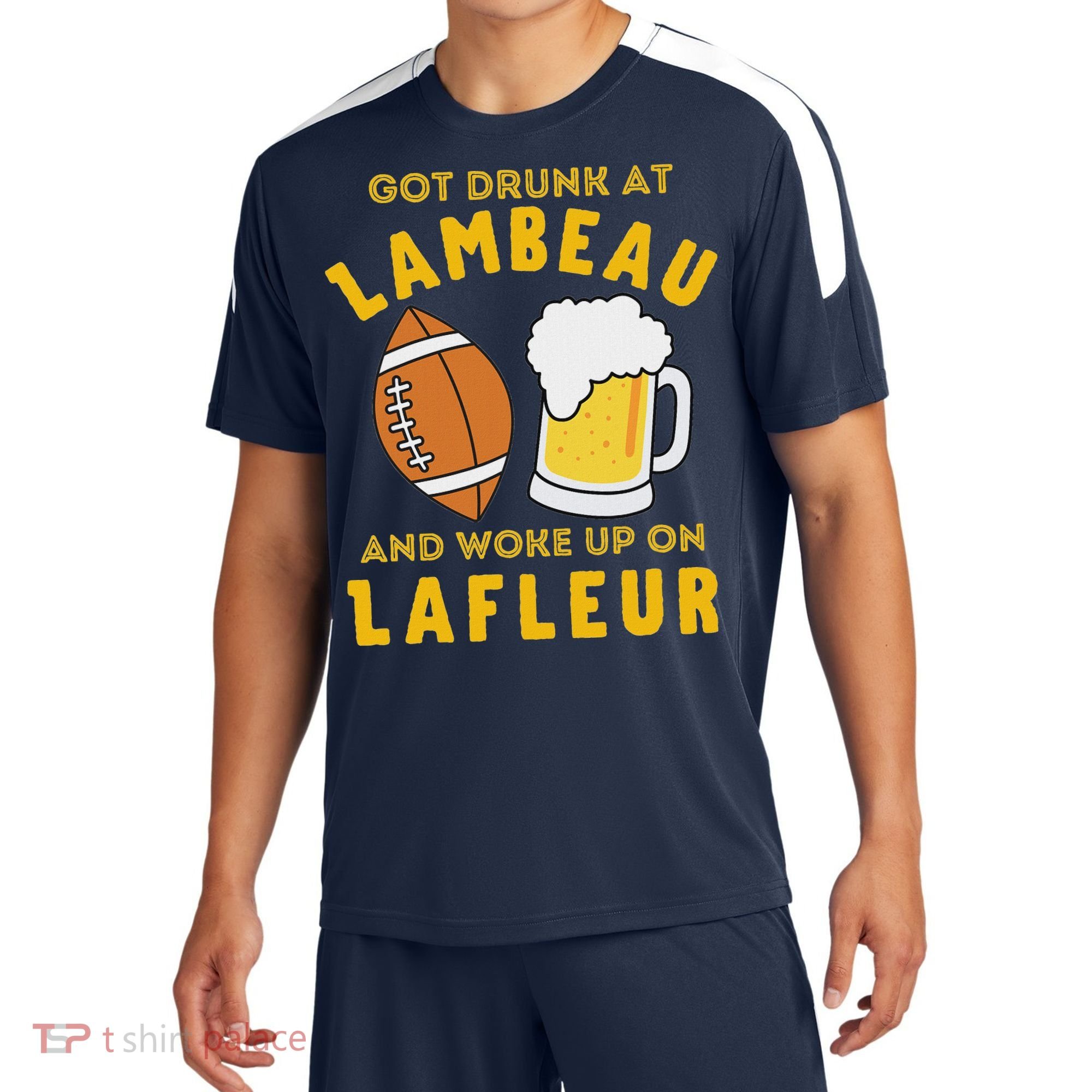 Got Drunk At Lambeau And Woke Up On Lafleur Fans Sport-Tek Competitor United Soccer Jersey