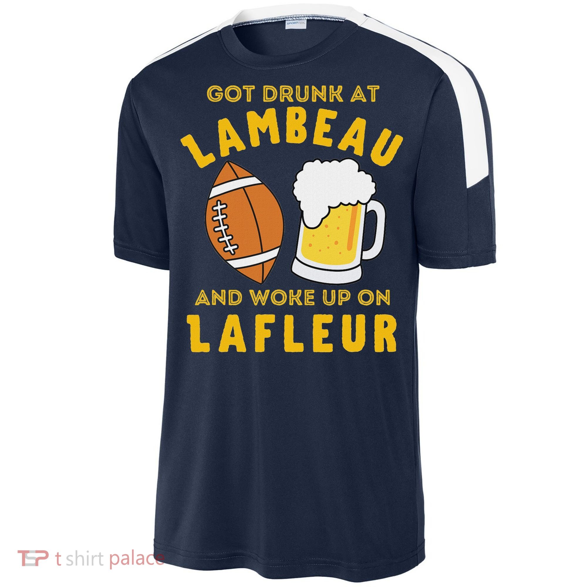 Got Drunk At Lambeau And Woke Up On Lafleur Fans Sport-Tek Competitor United Soccer Jersey