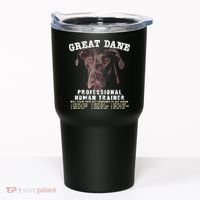 Great Dane Black Professional Human Trainer Tumbler thumb 0