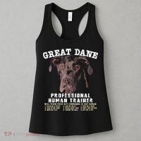 Great Dane Black Professional Human Trainer Women's Tank Top thumb 3