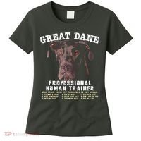 Great Dane Black Professional Human Trainer Women's T-Shirt thumb 0