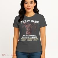 Great Dane Black Professional Human Trainer Women's T-Shirt thumb 4