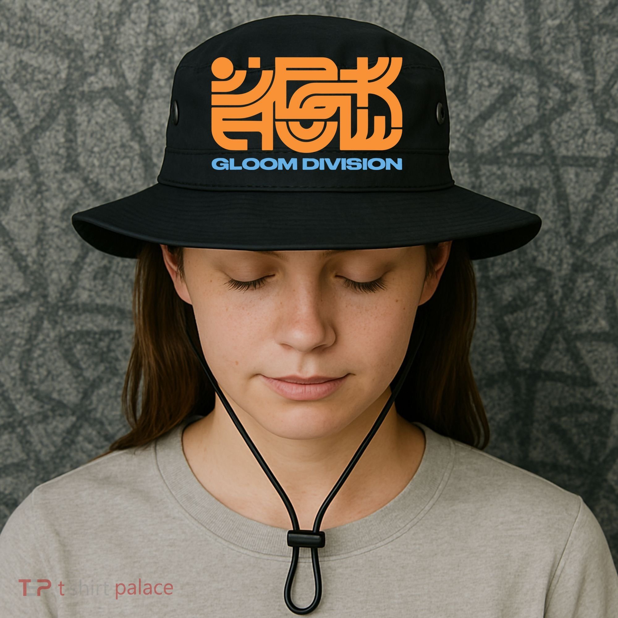 Gloom Division Black Bucket Hat