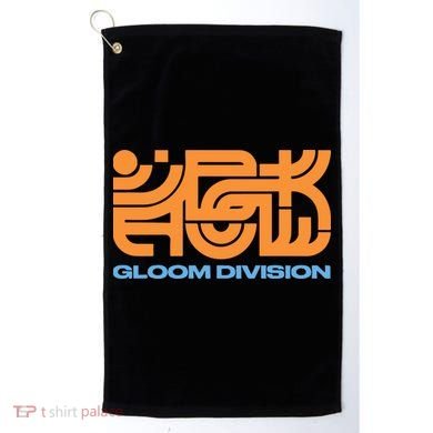 Gloom Division Black Golf Towel