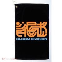 Gloom Division Black Golf Towel thumb 0