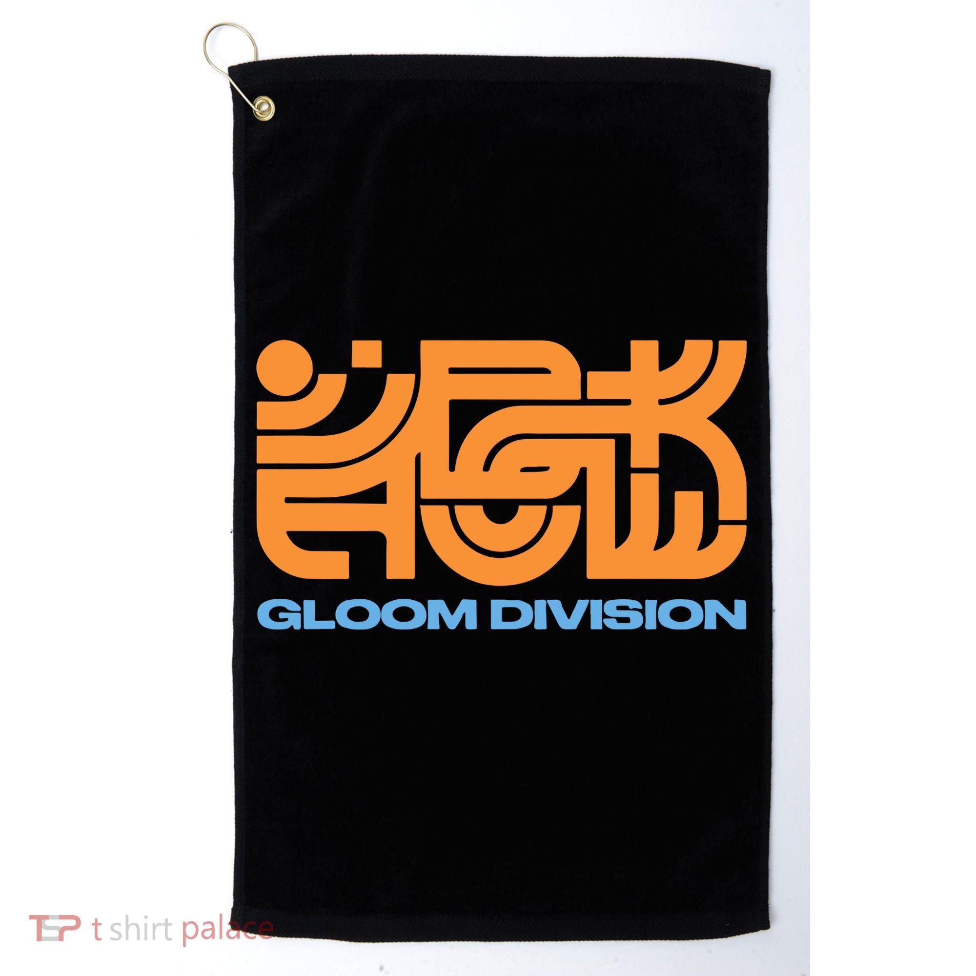 Gloom Division Black Golf Towel