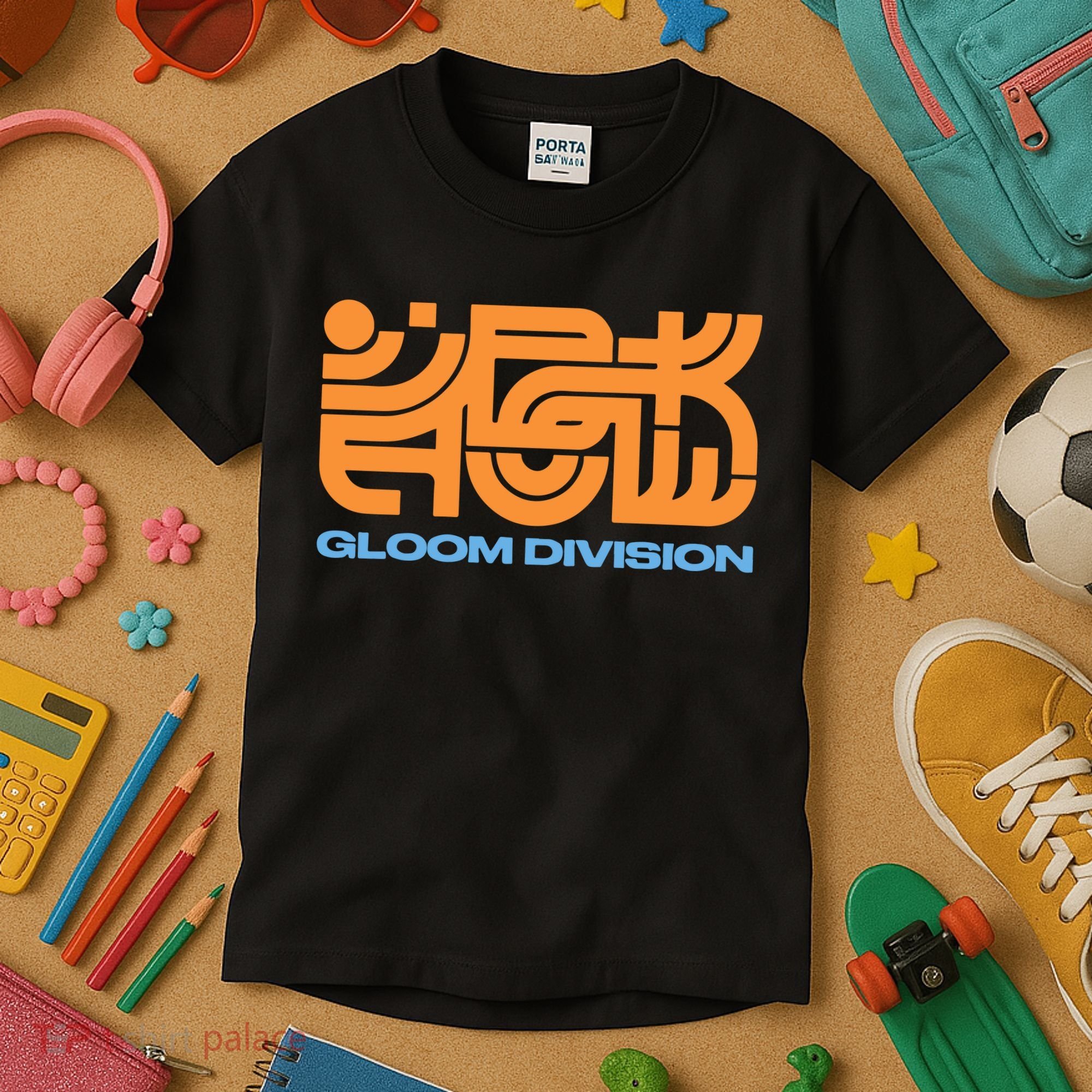 Gloom Division Black Kids T-Shirt