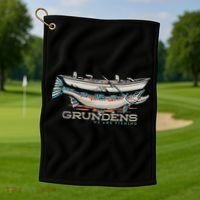 Grundéns Drift Boat Golf Towel thumb 1