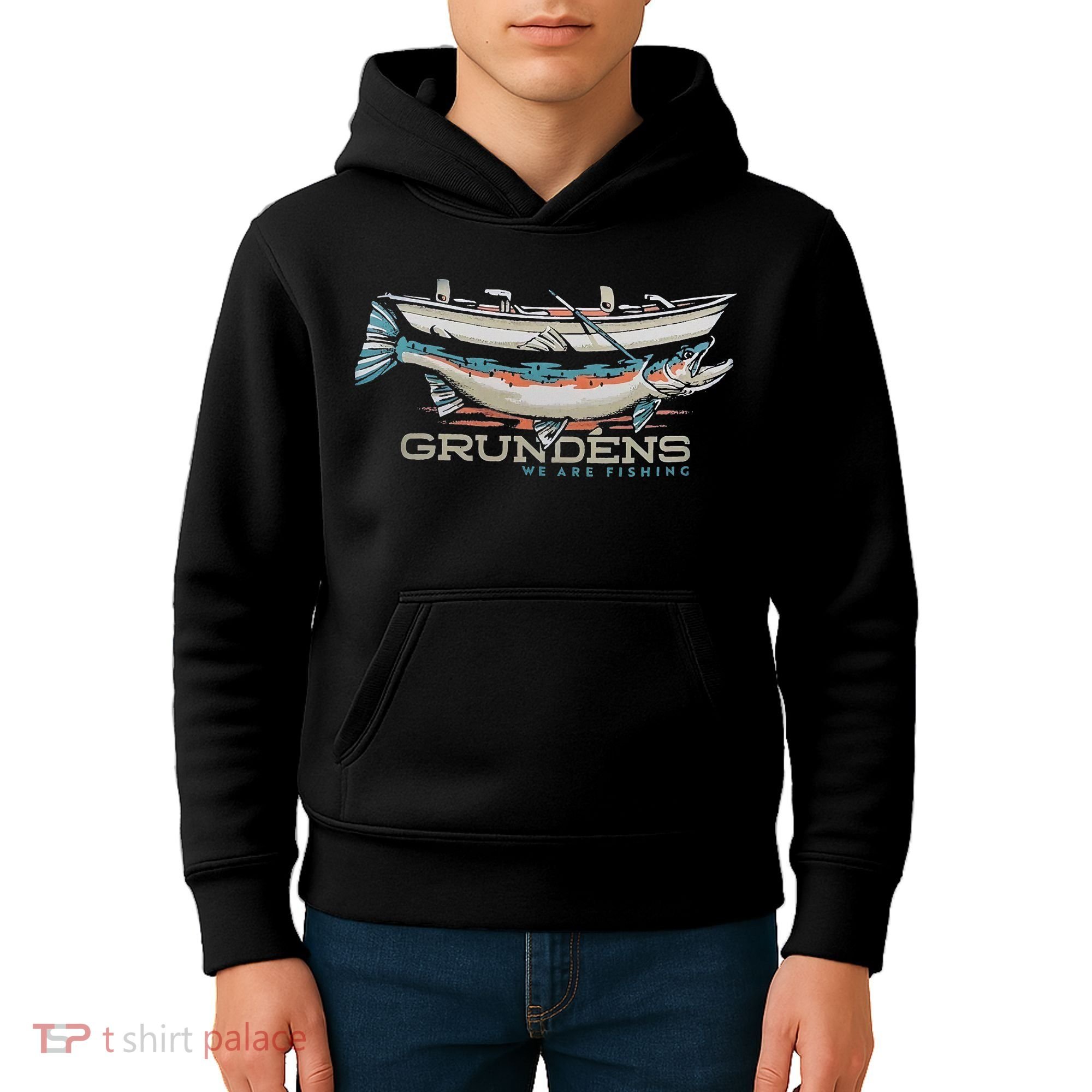 Grundéns Drift Boat Kids Hoodie