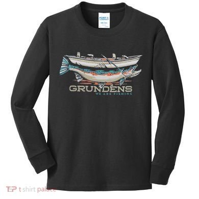 Grundéns Drift Boat Kids Long Sleeve Shirt