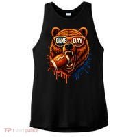 Game Day Bears Football Bear Ladies PosiCharge Tri-Blend Wicking Tank thumb 0