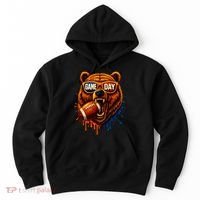 Game Day Bears Football Bear Hoodie thumb 0