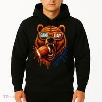 Game Day Bears Football Bear Hoodie thumb 2