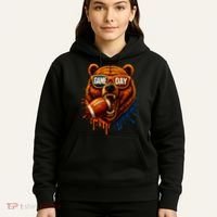 Game Day Bears Football Bear Hoodie thumb 5
