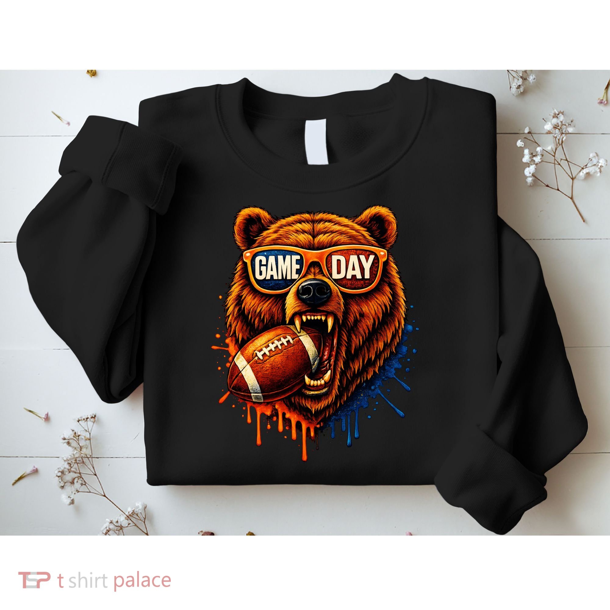 Game Day Bears Football Bear Sweatshirt