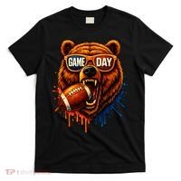 Game Day Bears Football Bear T-Shirt thumb 0