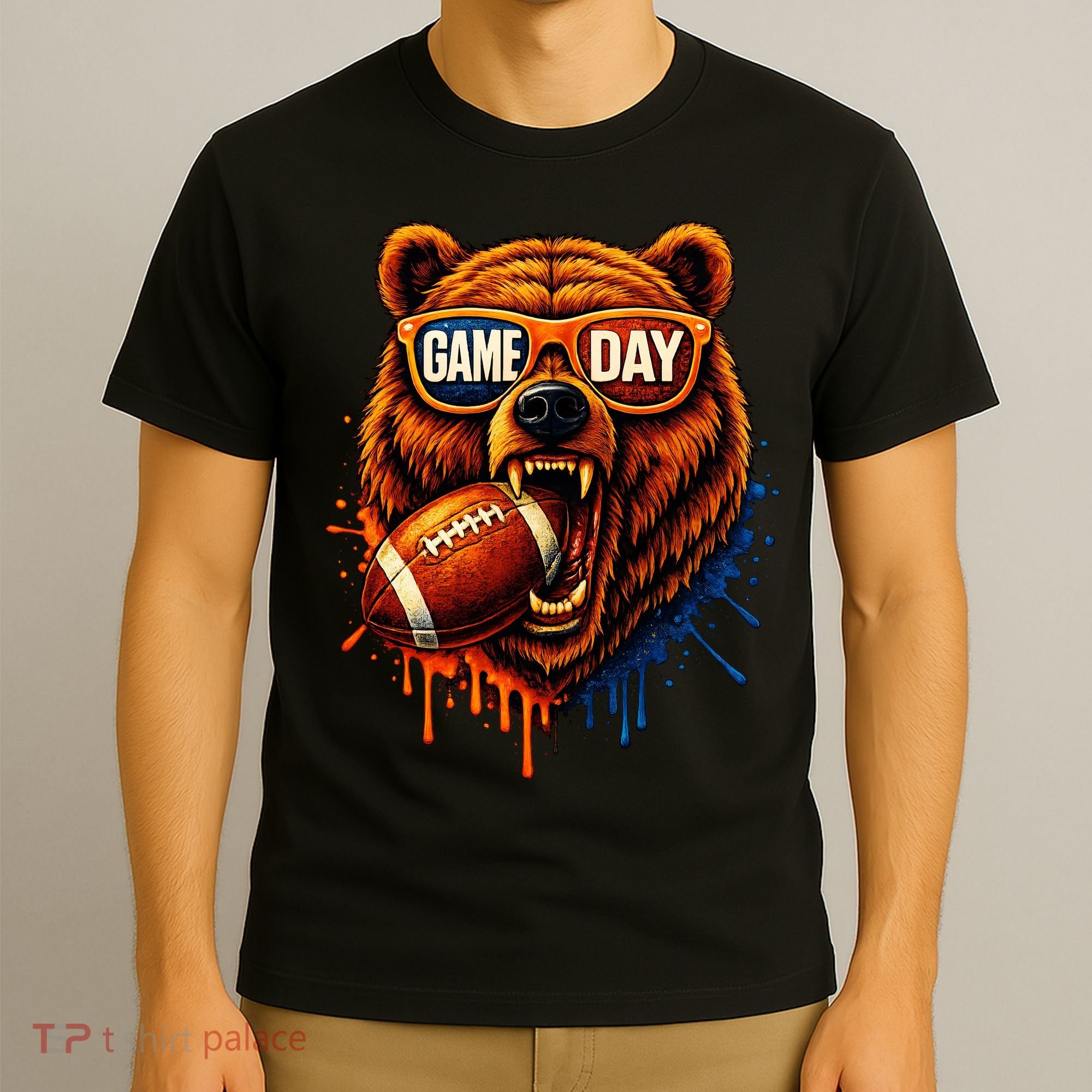 Game Day Bears Football Bear T-Shirt
