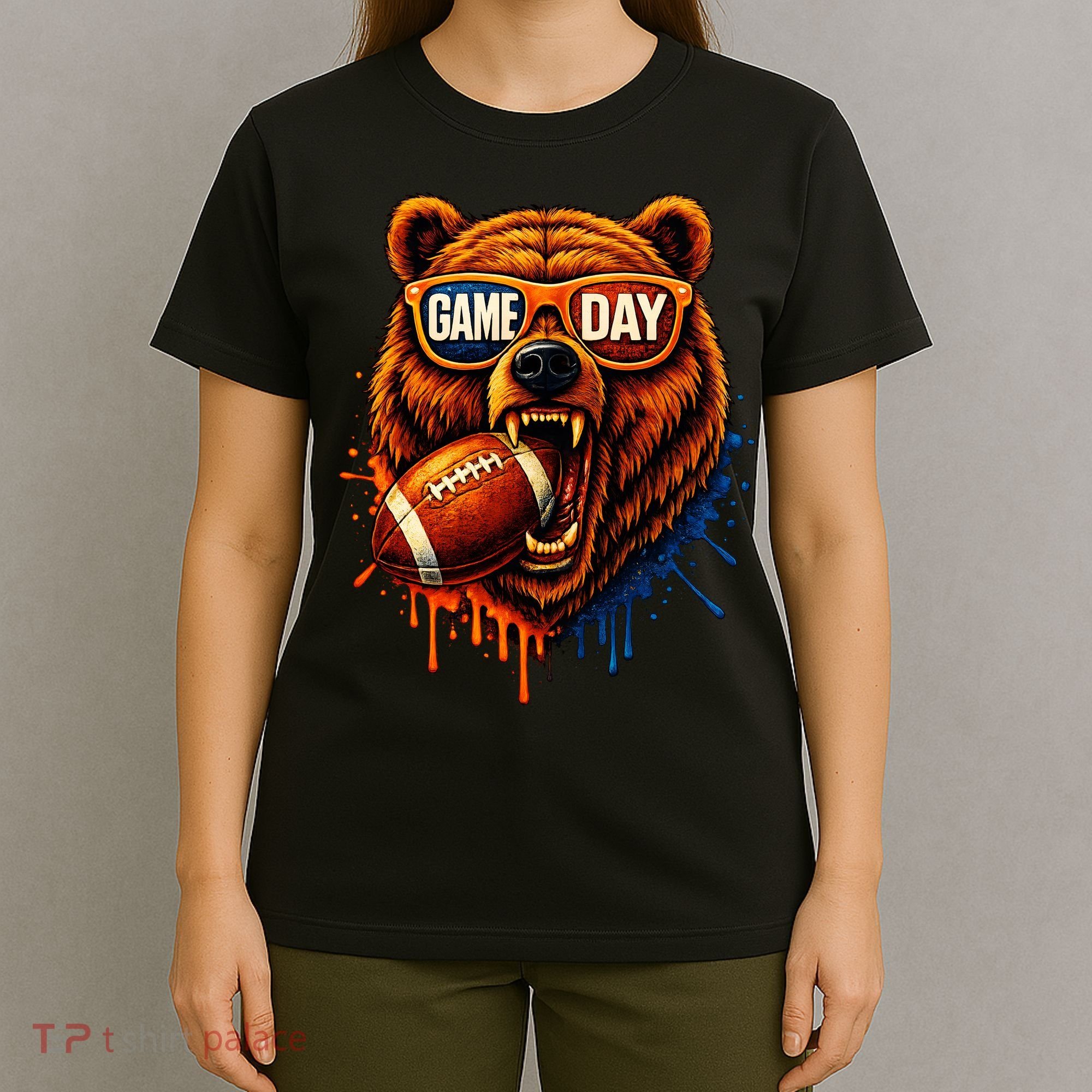 Game Day Bears Football Bear T-Shirt