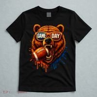 Game Day Bears Football Bear T-Shirt thumb 5