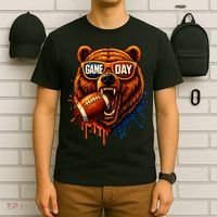 Game Day Bears Football Bear T-Shirt thumb 6