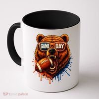 Game Day Bears Football Bear Coffee Mug thumb 0