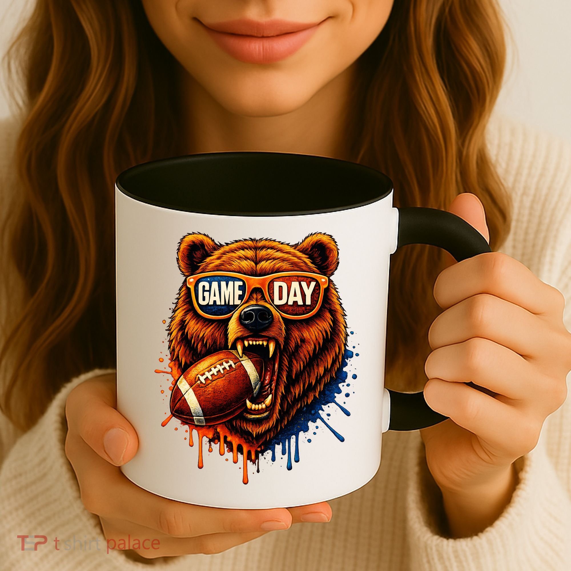 Game Day Bears Football Bear Coffee Mug