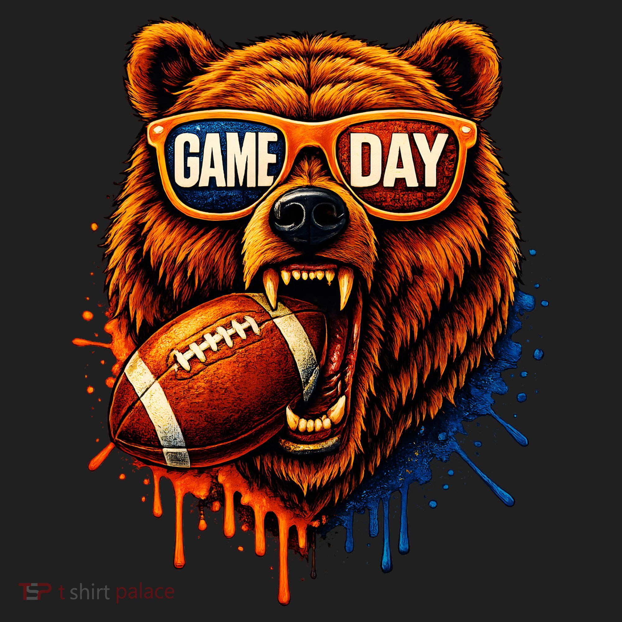 Game Day Bears Football Bear Beanie