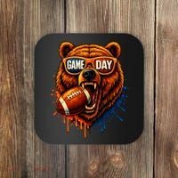 Game Day Bears Football Bear Coaster thumb 0