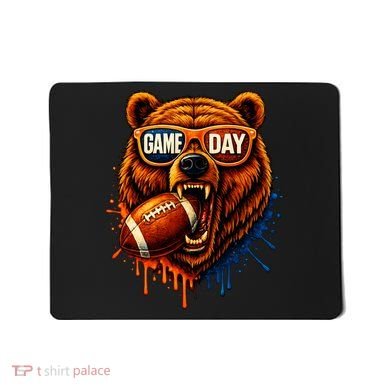Game Day Bears Football Bear Mousepad