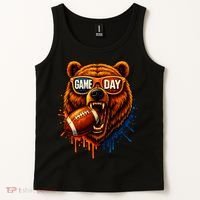 Game Day Bears Football Bear Tank Top thumb 2