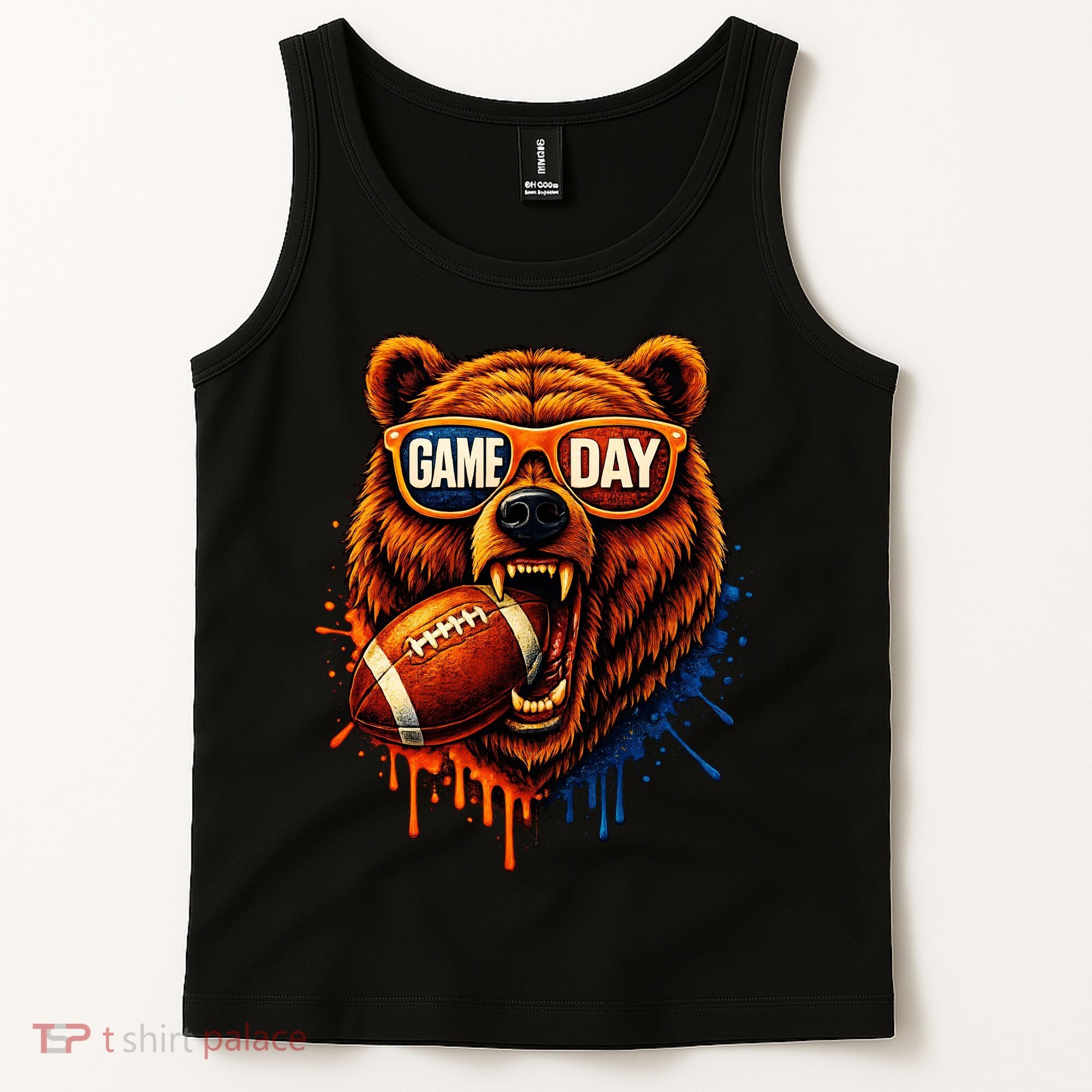 Game Day Bears Football Bear Tank Top