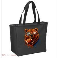 Game Day Bears Football Bear Tote Bag thumb 2