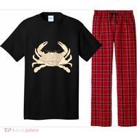 Georgetown Dc Blue Crab Silhouette Map Great Gift Pajama Set thumb 0
