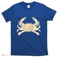 Georgetown Dc Blue Crab Silhouette Map Great Gift T-Shirt thumb 0