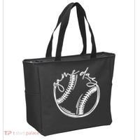 Game Day Baseball Tote Bag thumb 2