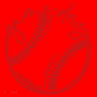 Game Day Baseball Santa Hat thumb 1