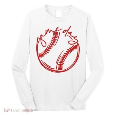 Game Day Baseball Long Sleeve Shirt